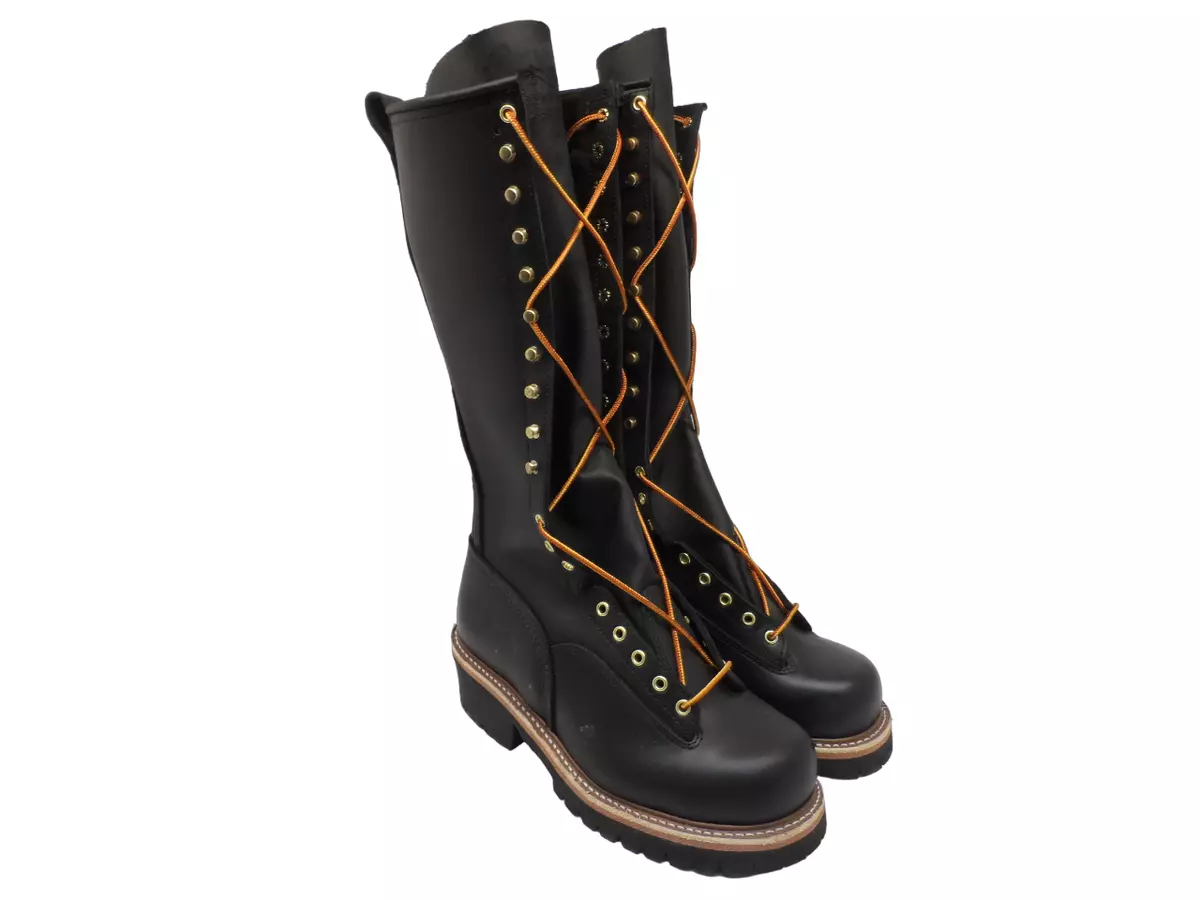 Lineman pole top climbing boots