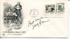 Sally Quinn Washington Post Journalist Religious Author Signed Autograph FDC