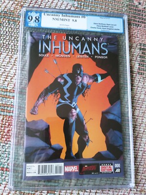Uncanny Inhumans #0 (Marvel Comics June 2015) GRADED PGX 9.8