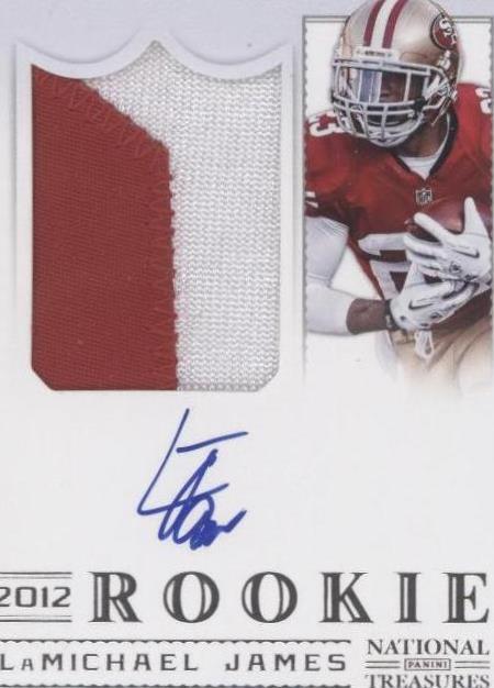 2012 Panini National Treasures LaMichael James #319 - 1 of 2