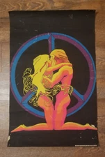 Vtg Original EROTICA 1970 PRO-ARTS INC. Medina Ohio USA Poster 34x21