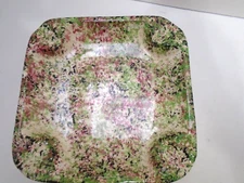 Vtg Plymouth Products Cigar ash tray Art Deco Ceramic Ashtray MCM  square