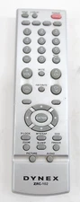 Dynex ZRC-102 OEM Television LCD TV Silver Replacement Remote Control