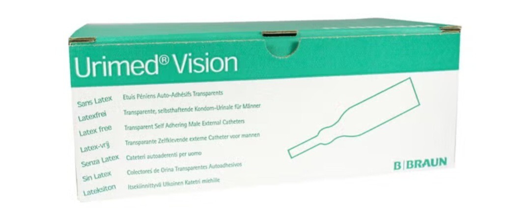 B. Braun Urimed Vision Standard Kondom 32 mm 34 Stück B. Braun Urimed Vision Standard Kondom 32 mm 34 Stück