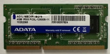 Adata 4GB DDR3 1600 MHz Laptop RAM Memory (Tested Working) AO1L16BC4R1-BQ7S