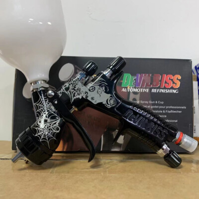 #ad #ad Black Spider Carve Spray Gun TE20 1.3mm Nozzle LVMP Paint Tool for Devilbiss $98.70