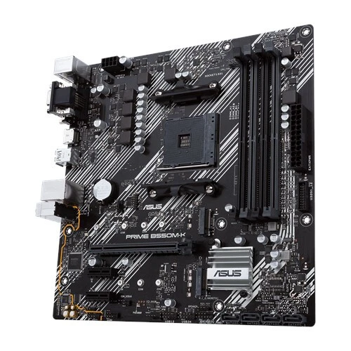 ASUS Placa base PRIME B550M-K AMD B550 Socket AM4 Micro ATX DDR4-SDRAM - Imagen 3 de 4
