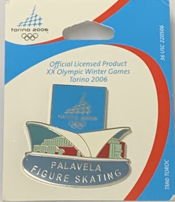 2006 TORINO Olympic PIN PALAVELA FIGURE SKATING