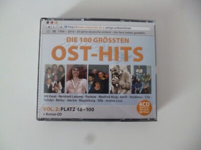 DIE 100 GRÖSSTEN OST-HITS - VOL.2:Platz 48 - 100 - Various - 4 CD-BOX