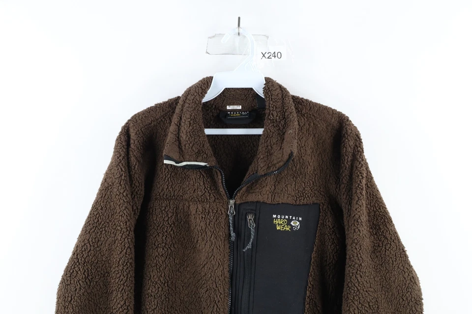 Chaqueta polar vintage Mountain Hardwear para mujer mediana envejecida pelo profundo marrón Foto 2 de 4