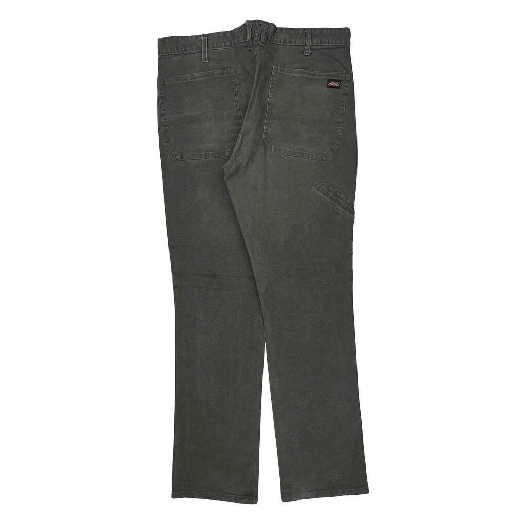 Utility Pockets Dickies Cargo Pants - 34W 31L Gray Cotton