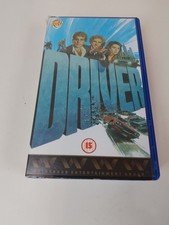 The Driver VHS Tape . 1978 Ryan O`Neal . Walter Hill Classic