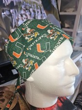 UNIVERSITY OF MIAMI SURGICAL SCRUB CAP