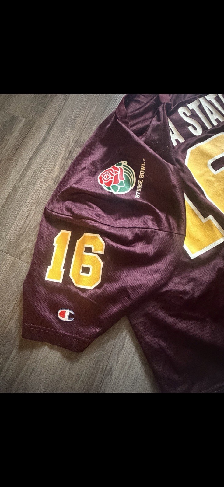 Rose Bowl 1997 Arizona State Jake Plummer #16 Vintage Jersey
