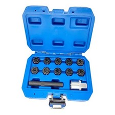 12PCS Wheel Locking Nut Key Kit, Compatible with Mercedes Benz, Wheel Lock Nut