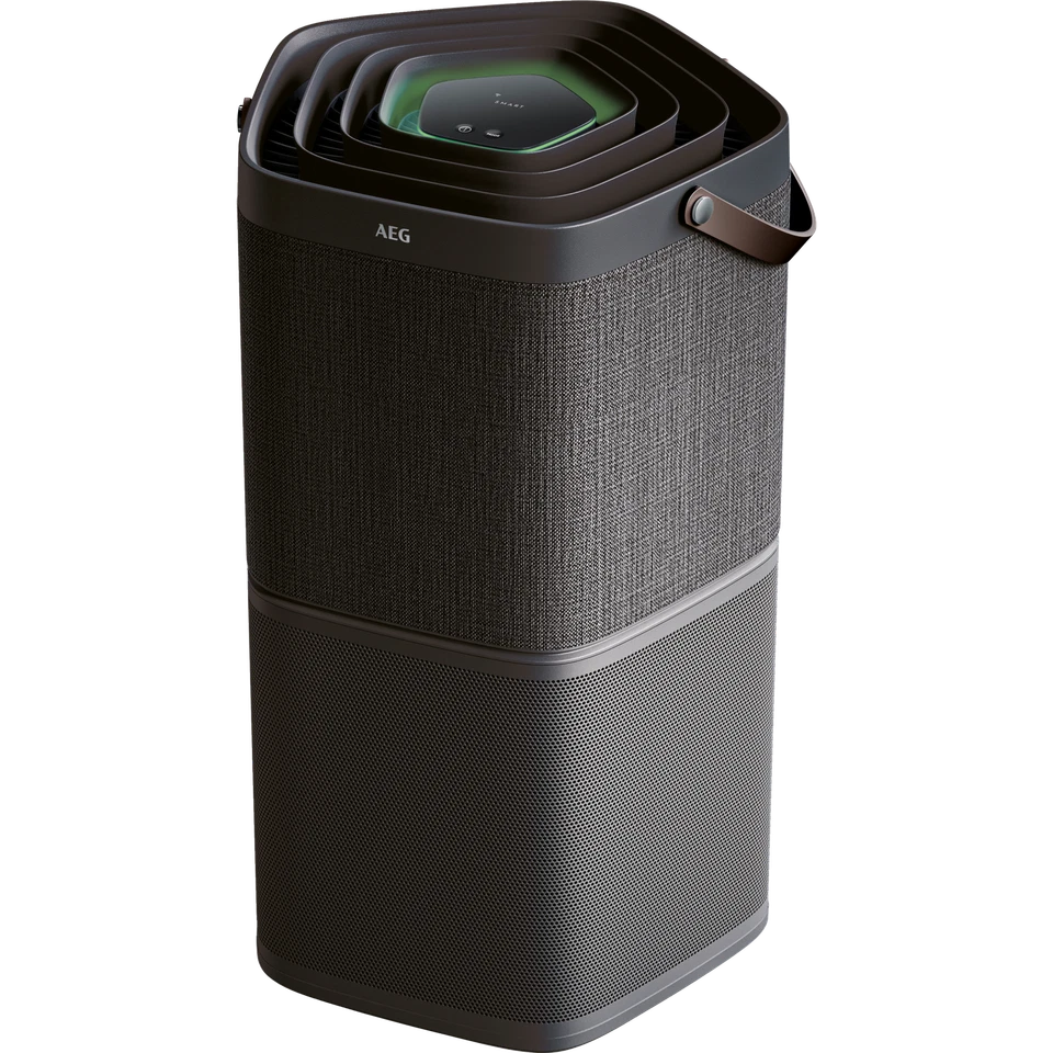 AEG Luftreiniger AX9 / für bis zu 92 m²/221 m³ /  Farbe: Dark Grey