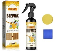 Natural Bee Wax Furniture Polish Spray Micro Molecularized Beeswax 120ml