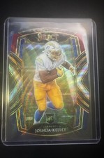 2020 Panini Select - Club Level Joshua Kelley #279 Tri-Color Prizm Die-Cut (RC)