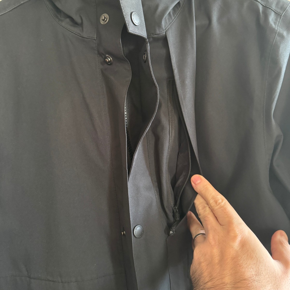 Chrome Industries Stanton Rain Trench - Small - Black | eBay