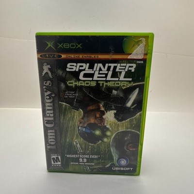 Tom Clancy's Splinter Cell: Chaos Theory (Microsoft Xbox) Complete W/ Manual