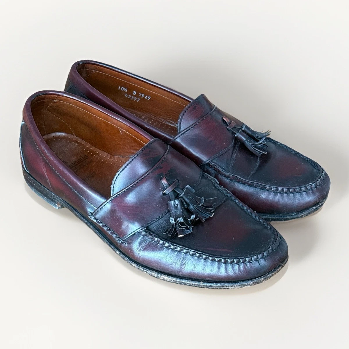 Allen‎ Edmonds Men\'s Stowe Tassel Loafer Allen Edmonds Mens Stowe Loafer Dress Shoes Brown Moc Toe  main image 3
