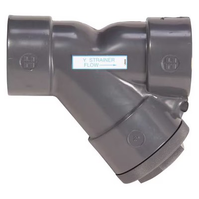 Hayward Flow Control Ys10075s Y Strainer, 3/4'' Pipe, Socket, Pvc, 150 Psi