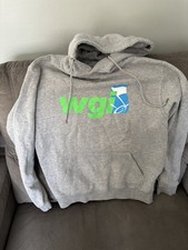 WGI Sport of the Arts Hoodie Sweatshirt PepWear Gray Medium  Excellent!