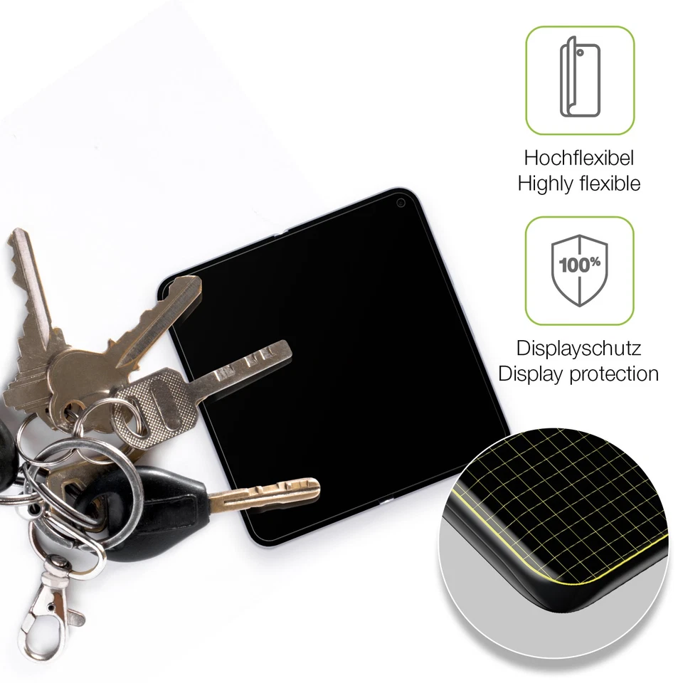 2x Full Cover matte Film for Google Pixel 10 Pro Fold Innenseite Screen - Image 3 of 4