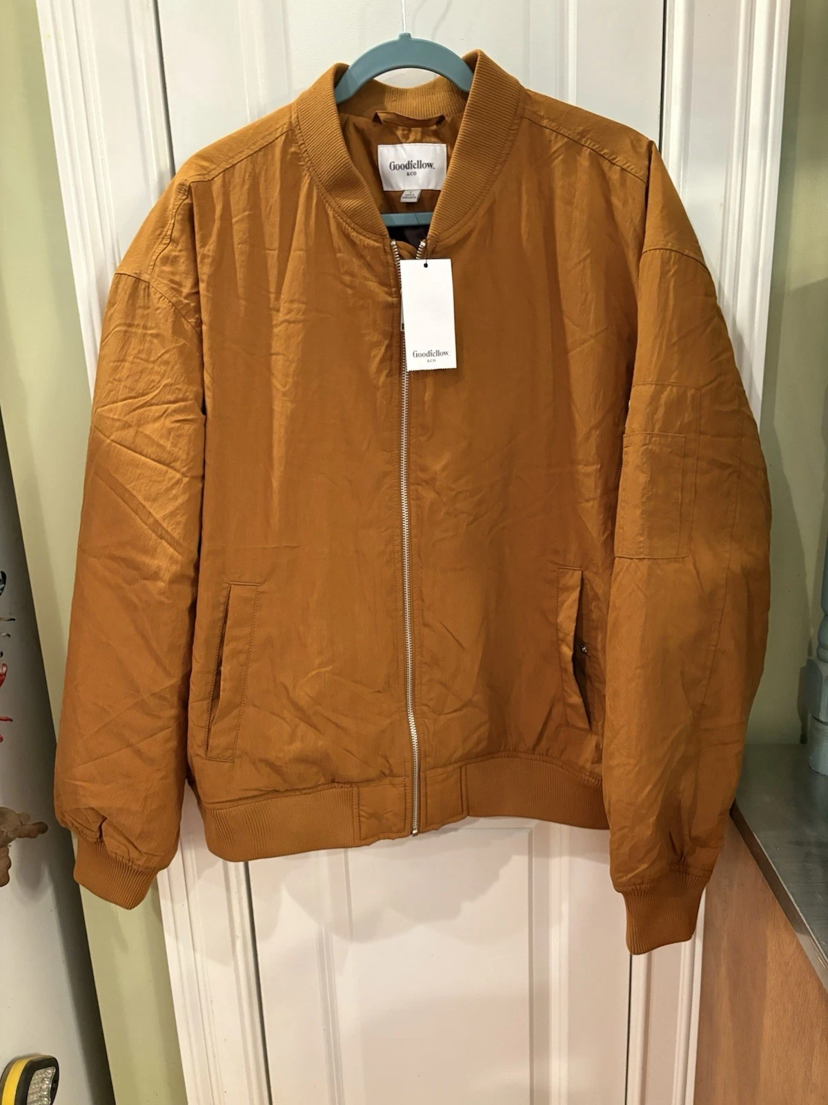 NWT Coat Men’s Size L Goodfellow & Co Brown SKU TR211 Chest 54” - product detail image 1