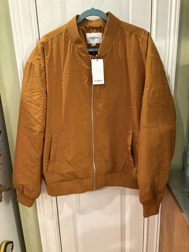 NWT Coat Men’s Size L Goodfellow & Co Brown SKU TR211 Chest 54” video thumbnail
