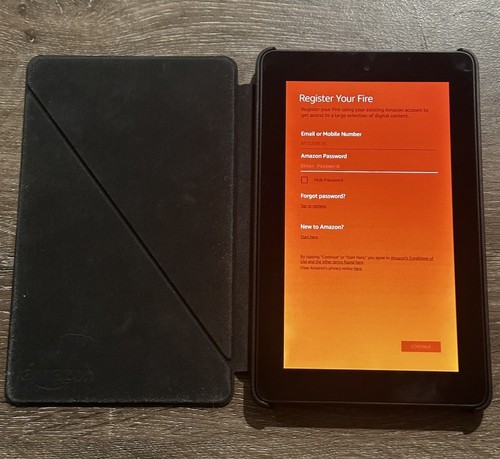 Tablet Amazon Kindle Fire 7 8GB - 5ª Generación (SV98LN) Negra Probada ¡¡Funciona!!! - Imagen 2 de 9