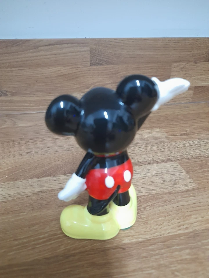 Vintage 1970s Disney 4” Mickey Mouse Ceramic Figure Made in Japan. No Damage - Image 2 of 3
