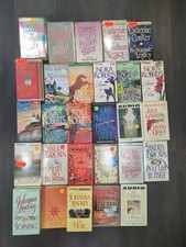 Audiobooks on Cassette Tape Lot Of 28 Romance Nora Roberts Coulter Brown Lindsey