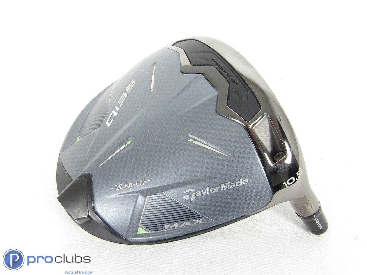 Mint! TaylorMade Qi35 MAX 10.5* Driver - Head Only w/Adapter