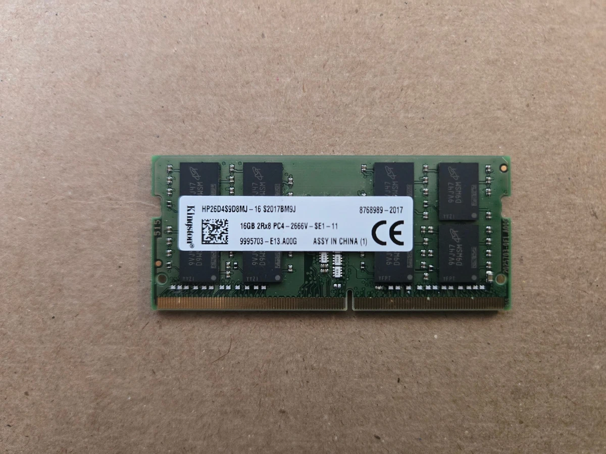 Kingston DDR4 SDRAM 16 GB Total Capacity Memory (RAM) for sale | eBay