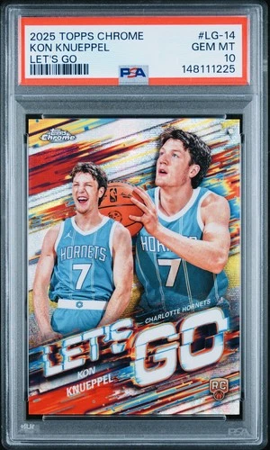 2025 Topps Chrome Kon Knueppel Base (PSA 10)