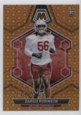2024 Panini Mosaic Rookies Honeycomb Prizm Darius Robinson #327 7ba
