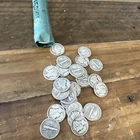 Silver Mercury Dimes Lot Of 50