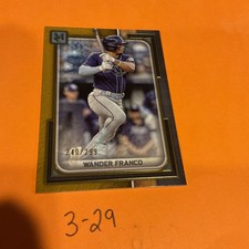 2023 Topps Museum Collection Wander Franco Gold /299