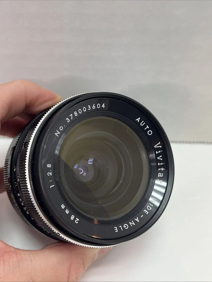 Vivitar Wide Angle 28mm F2.8 nikon NI Mount - Image 2 of 4