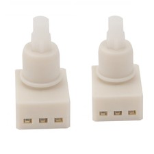 2Pcs ABS Car Interior Dome Reading Light Map Lamp Switch Button For Honda  CR-V
