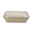 Vintage Federal Glass Clear Ribbed Rectangular Refrigerator Dish no lid