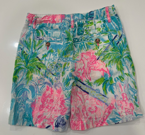 Lilly Pulitzer Boys Bermuda Beaumont Shorts Size 8 - Picture 2 of 10