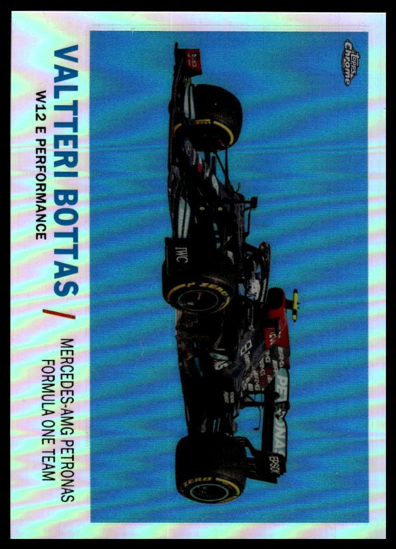 2021 Topps Chrome Formula 1 Valtteri Bottas #T61-VB 1961 Topps Sports Cars