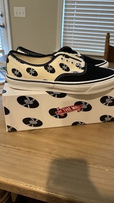 Wacko Maria x Vans OG Authentic LX Records Cream VNOA4BV9592 Brand New Size 13