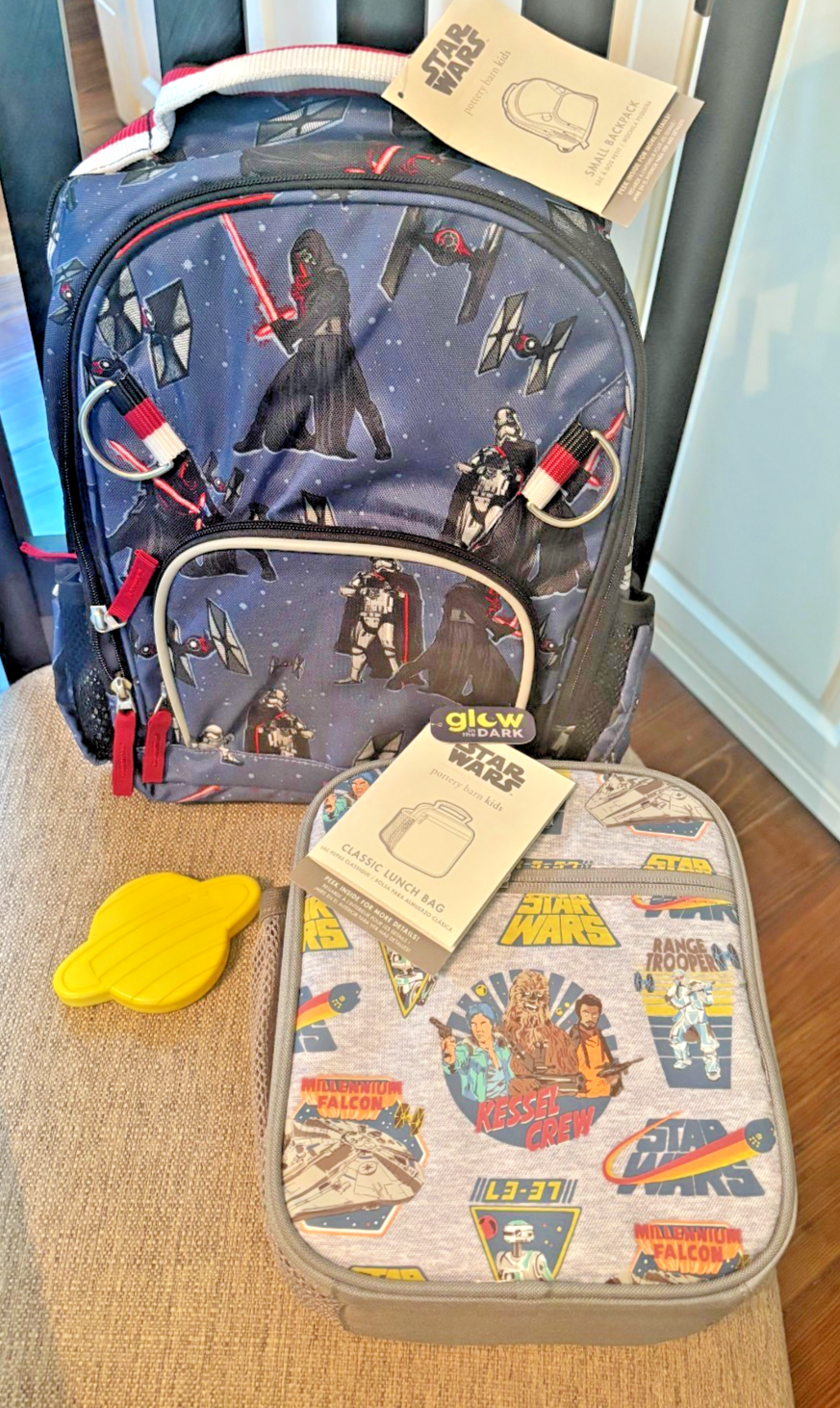 PONY SET BORSA DA VIAGGIO Pottery Barn School STAR WARS ZAINO PRANZO Disney Solo ?.
