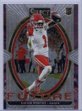 2024 Panini Select #8 Xavier Worthy Select Future Prizm
