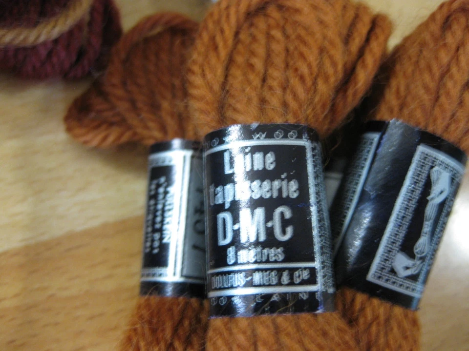 DMC Laine Colbert Laine Tapisserie Tapestry Wool Yarn Lot s of Skeins Vintage - Image 2 of 4