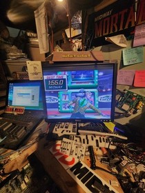 THE GRID PCB JAMMA ARCADE BOARD U53 SECURITY CHIP!!! MIDWAY 
