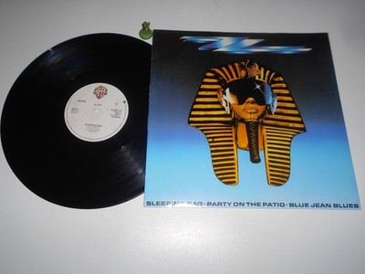 ZZ Top - Sleeping Bag  (1985)  Vinyl 12` inch Maxi Single Vg +++